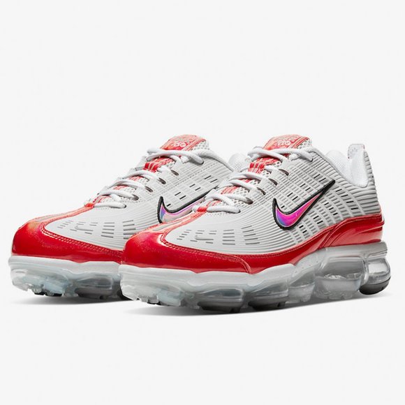 Nike Shoes - Nike Air Vapormax 360  Red Grey White CK2718-002 Mens Size 7.5 Womens Si…